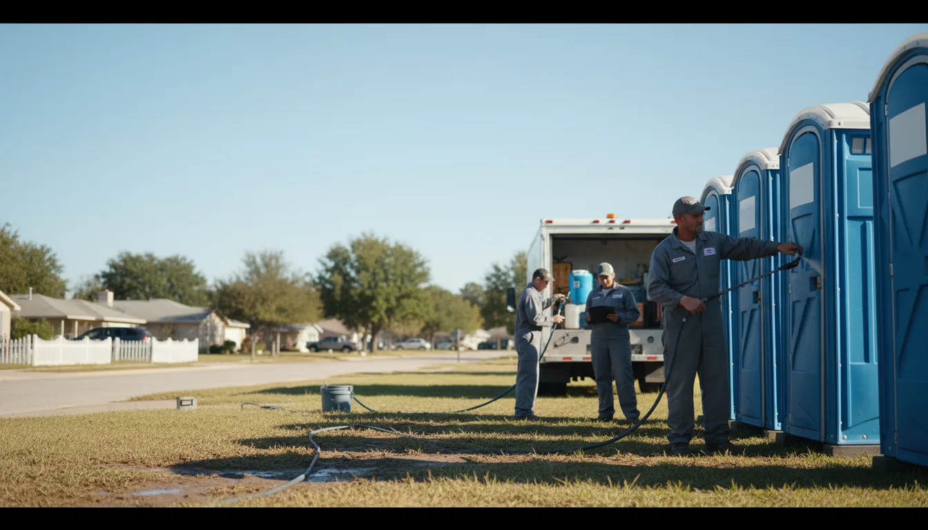 Long-Term Portable Toilet Rental in Greenwich, OH near me